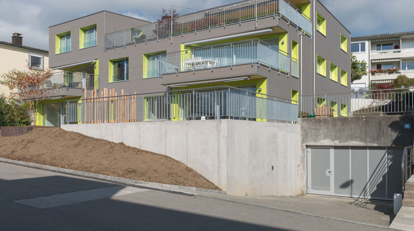 Mehrfamilienhaus in Stäfa aus Holz