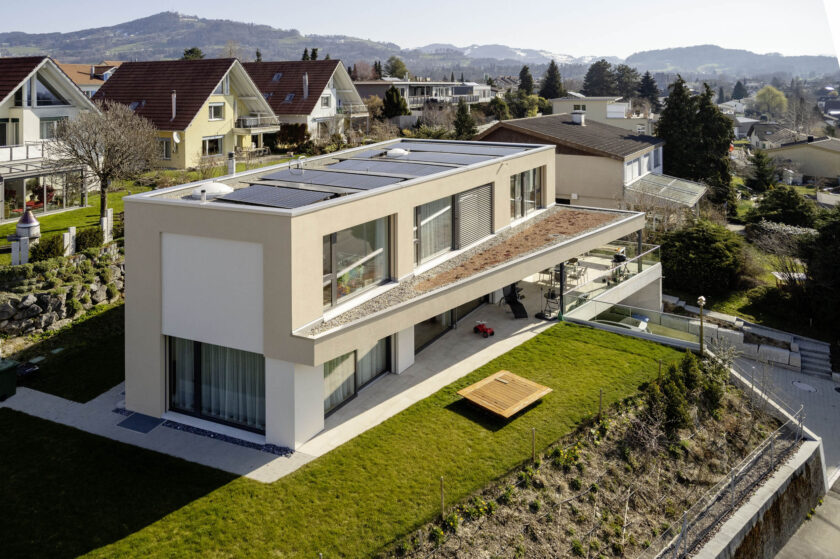 Minergie A Einfamilienhaus Tann 03